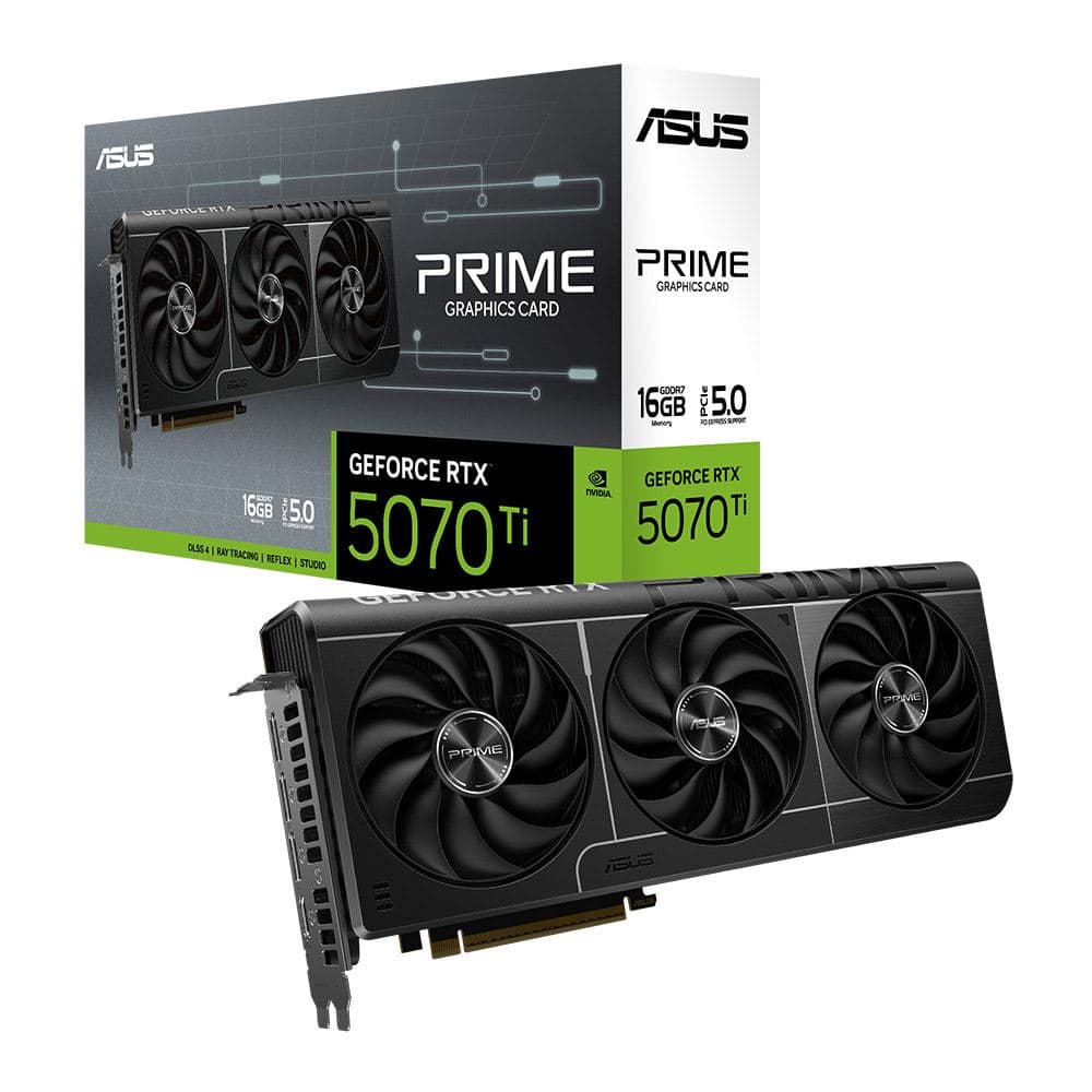 ASUS PRIME GeForce RTX™ 5070 Ti 16GB GDDR7