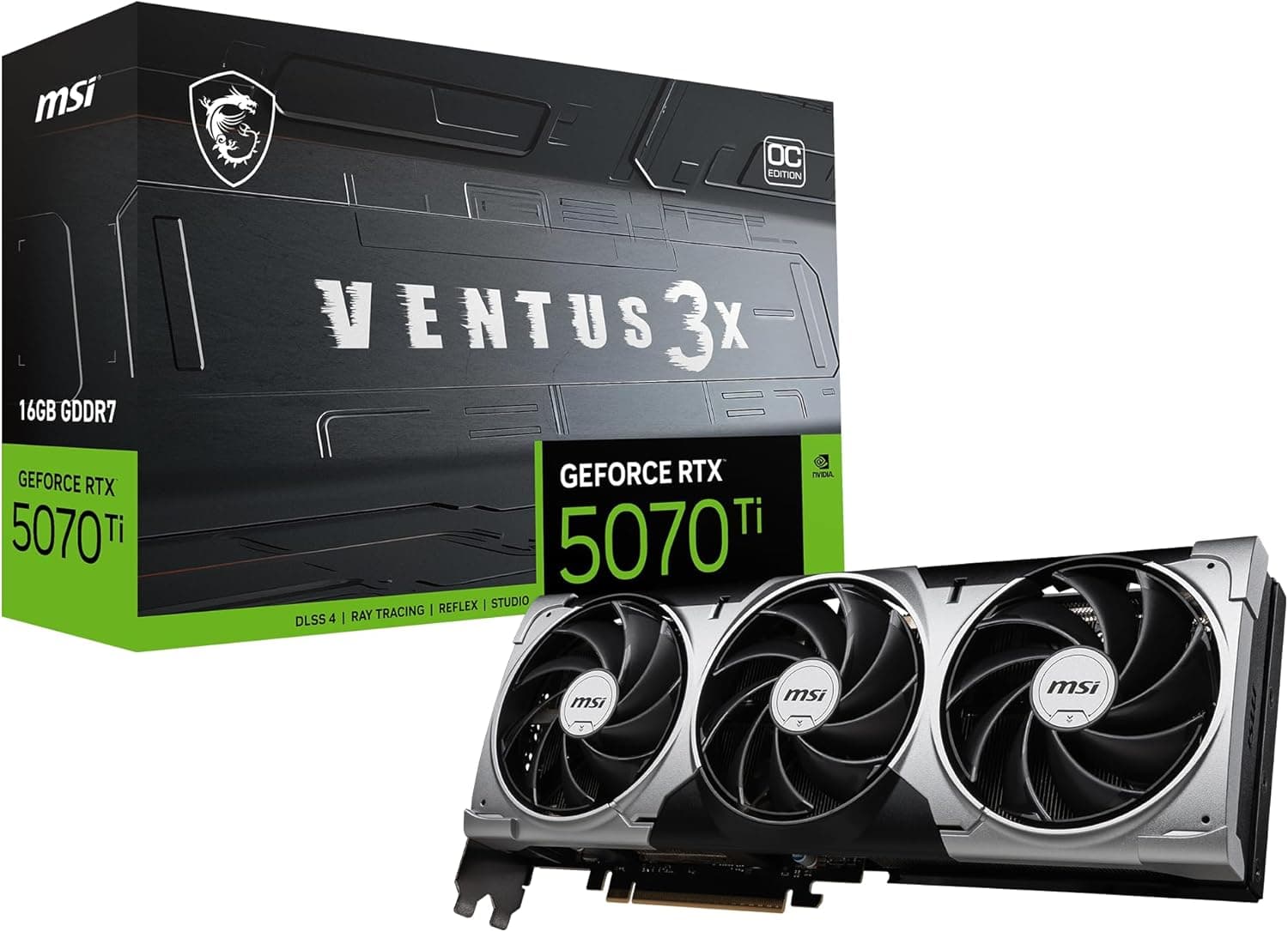MSI Gaming RTX 5070 Ti 16GB Ventus 3X OC