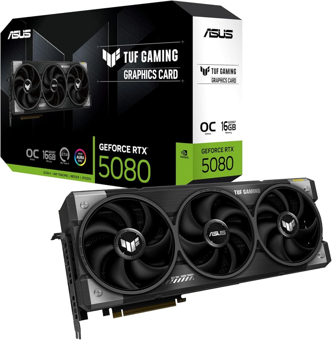 ASUS TUF Gaming GeForce RTX 5080 16GB GDDR7 OC