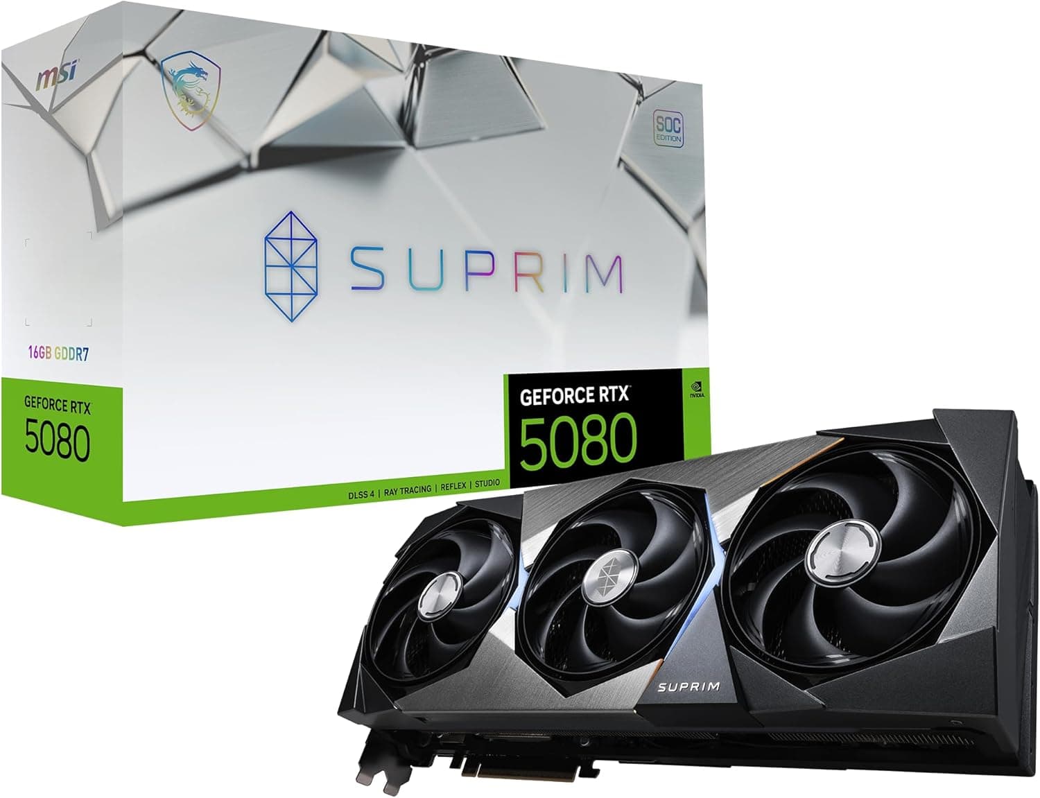 MSI Gaming RTX 5080 16GB SUPRIM