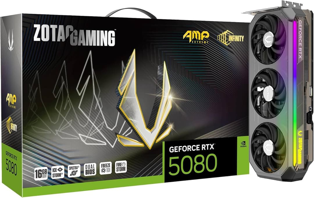 ZOTAC AMP Extreme Infinity GeForce RTX 5080 16GB 