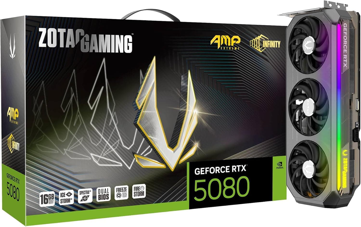 ZOTAC AMP Extreme Infinity GeForce RTX 5080 16GB 