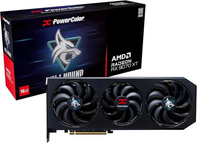 PowerColor Hellhound AMD Radeon RX 9070 XT 16GB