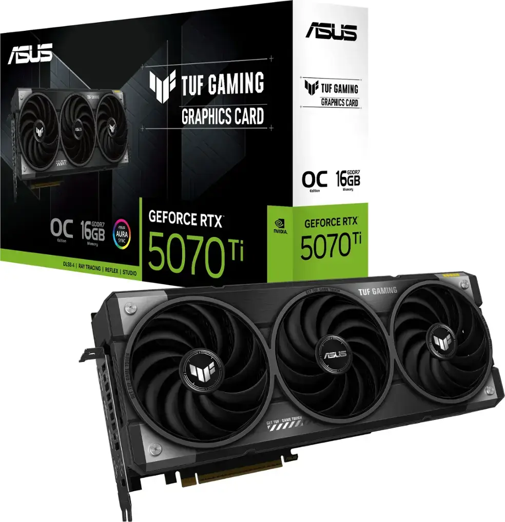 ASUS TUF Gaming GeForce RTX™ 5070 Ti 16GB GDDR7 OC