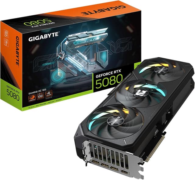 GIGABYTE GeForce RTX 5080 Gaming OC 16GB Windforce