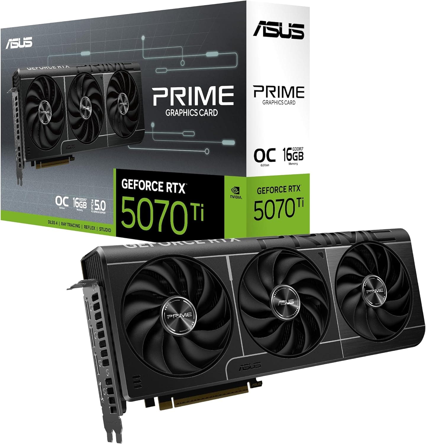 ASUS PRIME GeForce RTX 5070 Ti 16GB GDDR7 OC