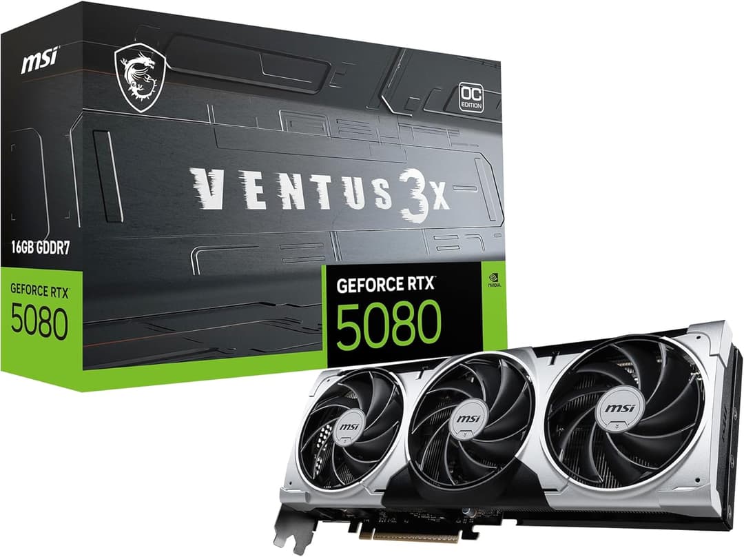 MSI Gaming RTX 5080 16GB Ventus 3X OC Plus