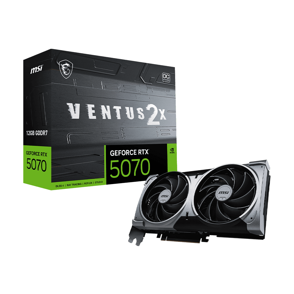 MSI GeForce RTX 5070 12G VENTUS 2X OC