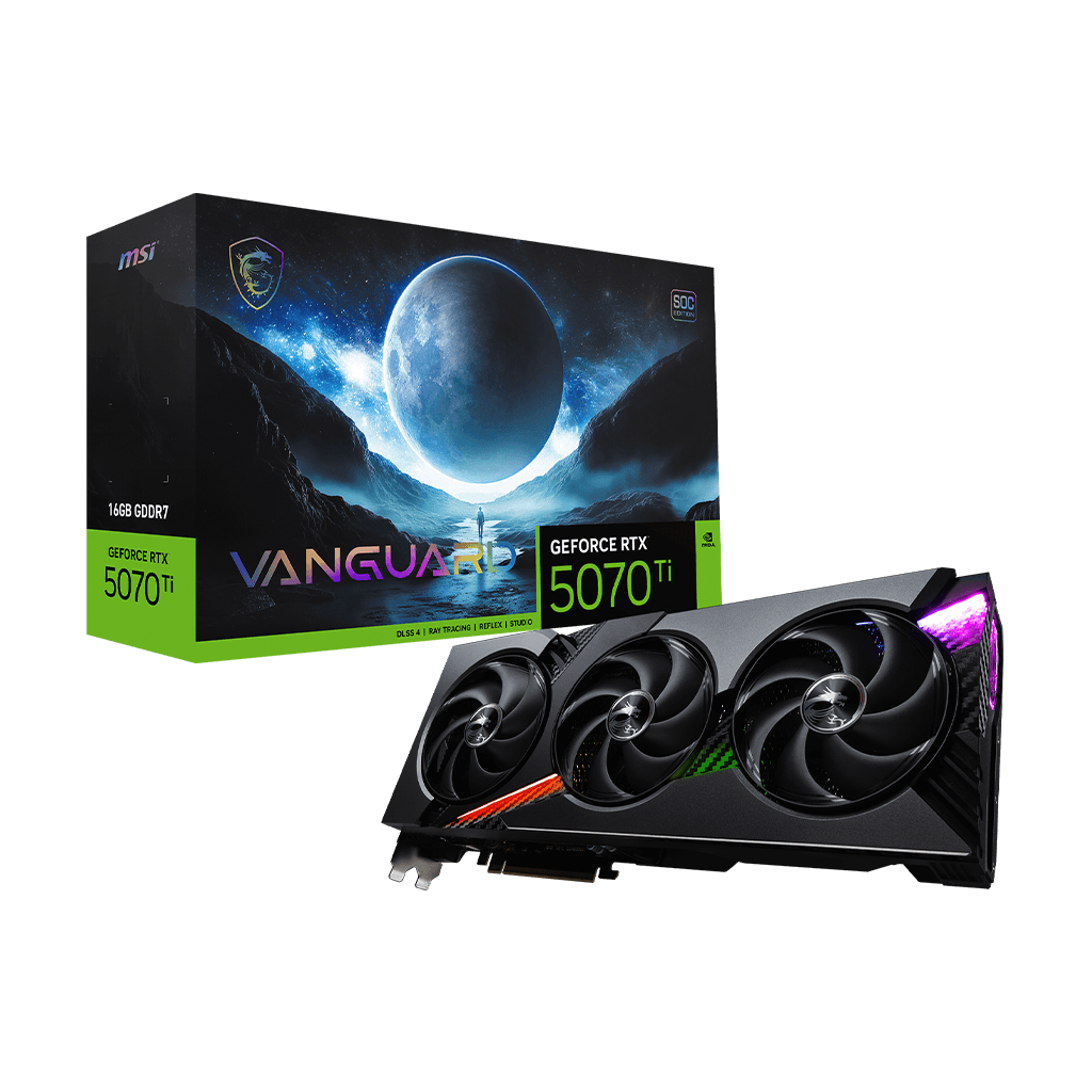 MSI GeForce RTX 5070 Ti 16G VANGUARD SOC