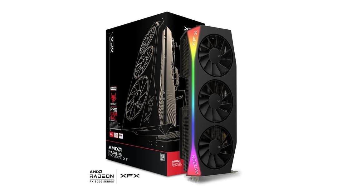 XFX Mercury Radeon RX 9070 XT OC 16GB