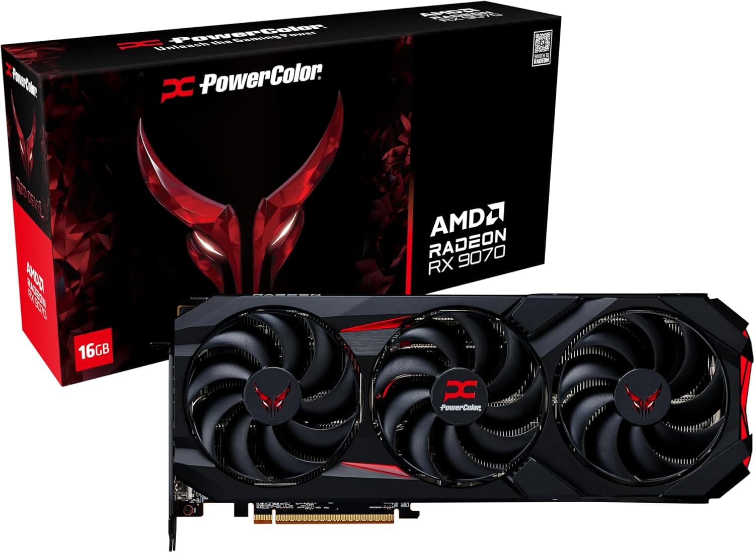 PowerColor Red Devil AMD Radeon RX 9070 16GB 