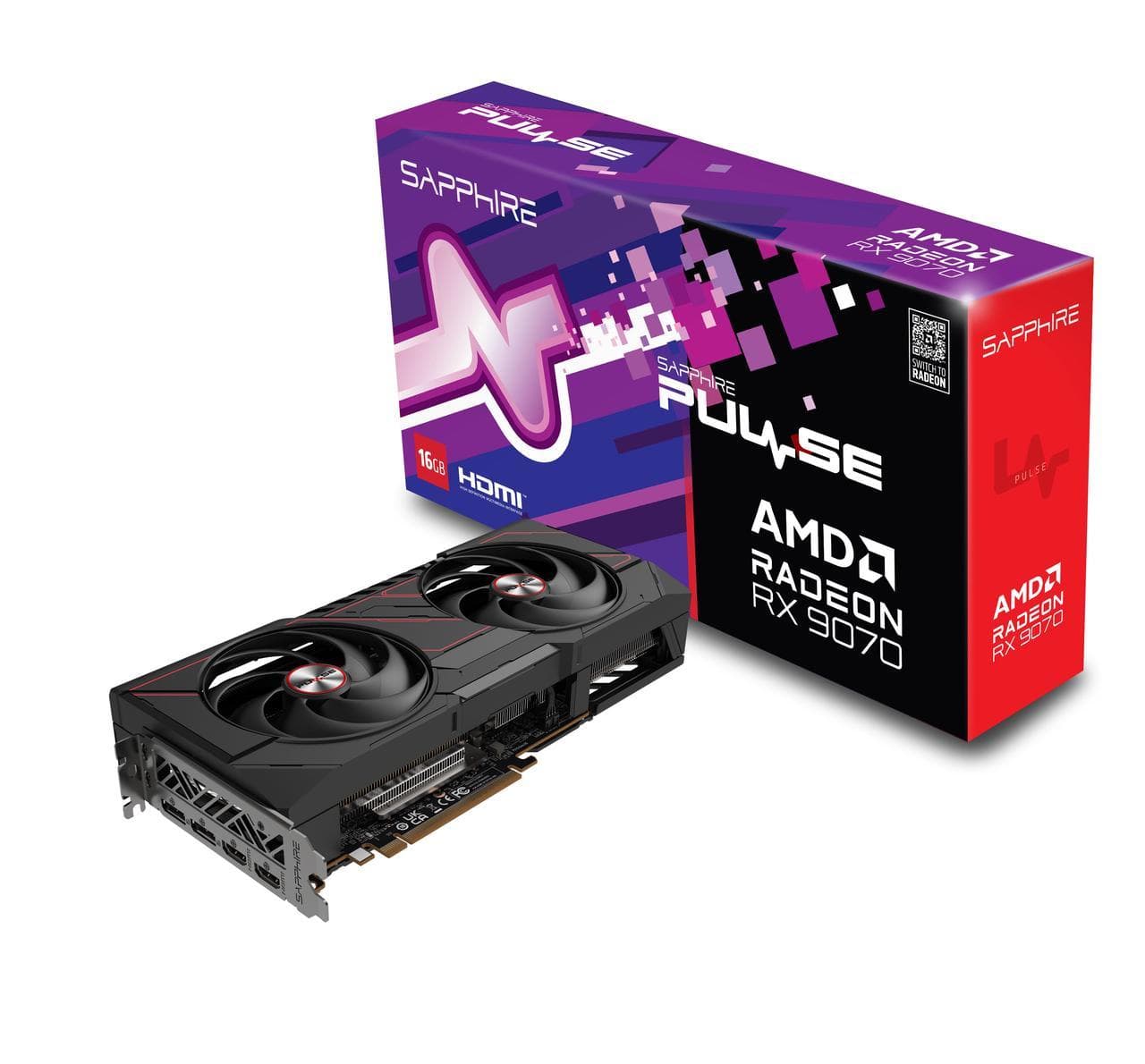 SAPPHIRE PULSE Radeon RX 9070 16GB