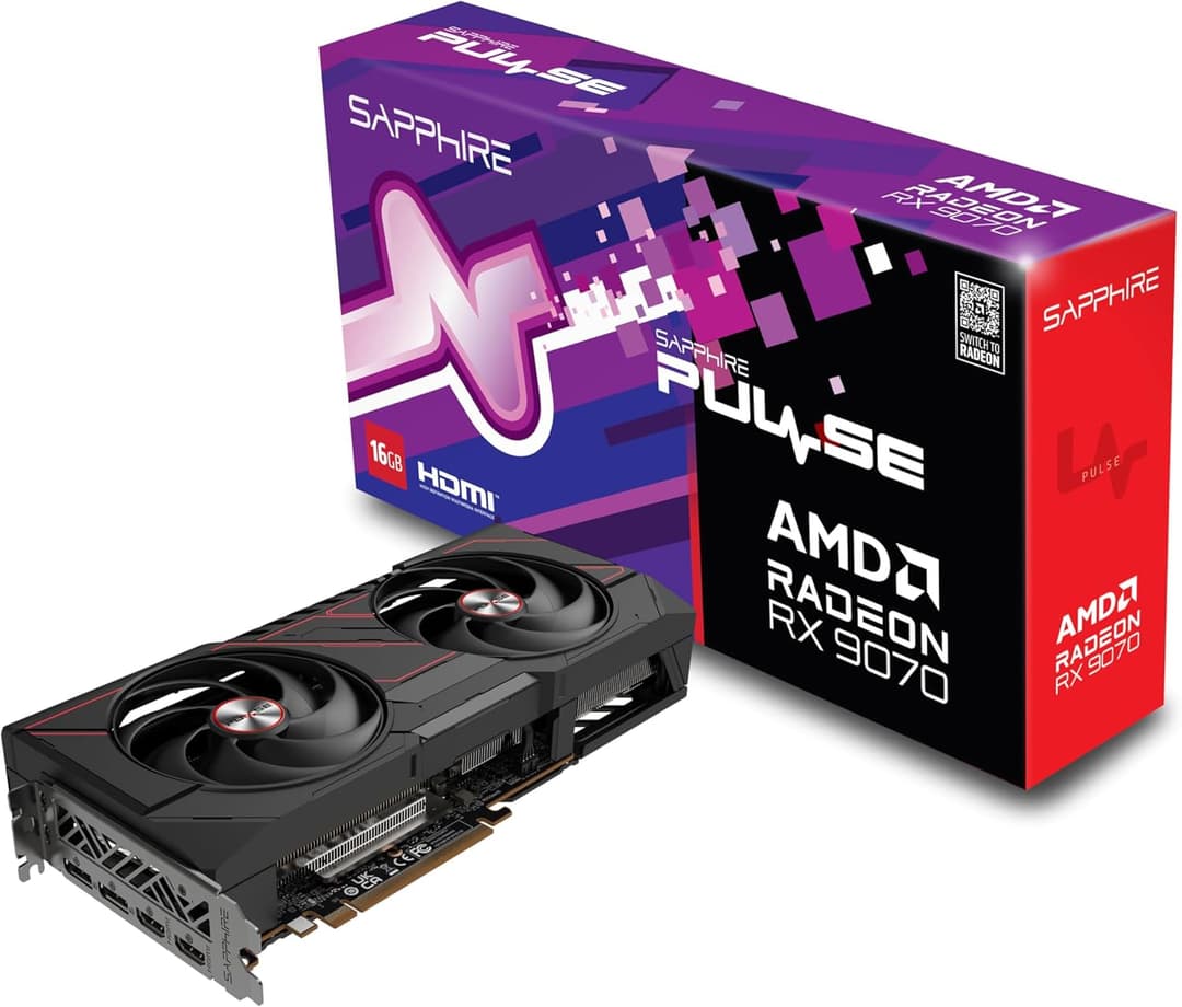Sapphire Pulse AMD Radeon™ RX 9070 16GB