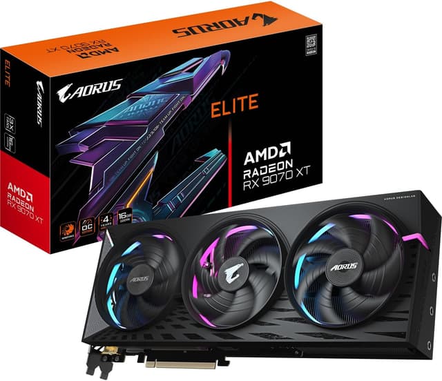 GIGABYTE AORUS Radeon RX 9070 XT Elite 16GB