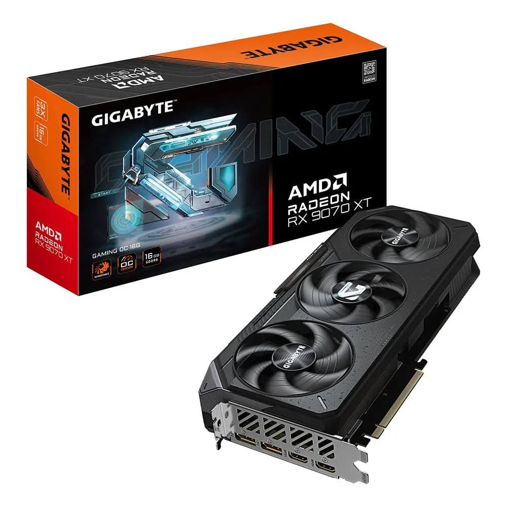 GIGABYTE Radeon RX 9070 XT Gaming OC 16GB