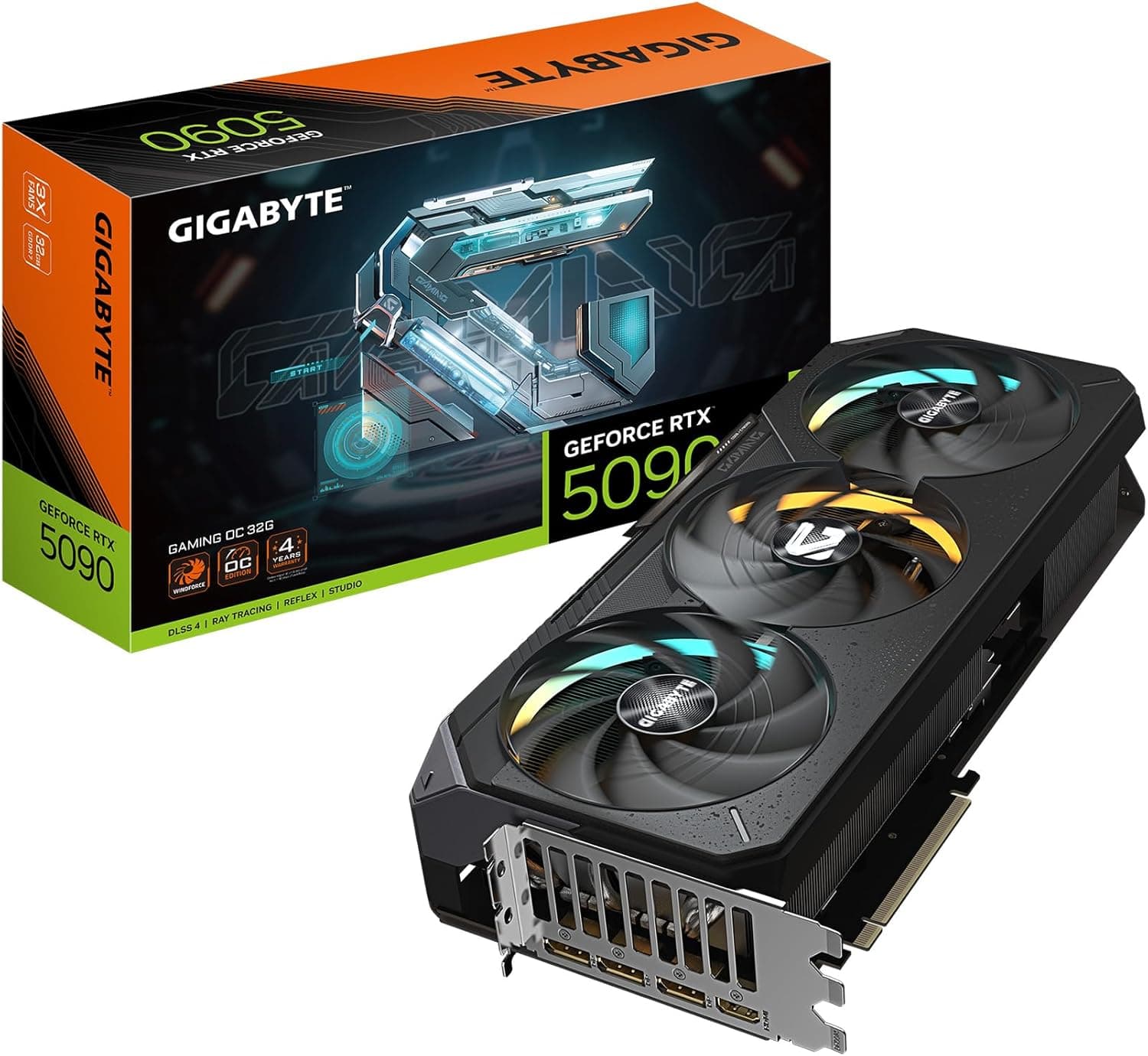 GIGABYTE GeForce RTX 5090 Gaming OC 32GB WINDFORCE