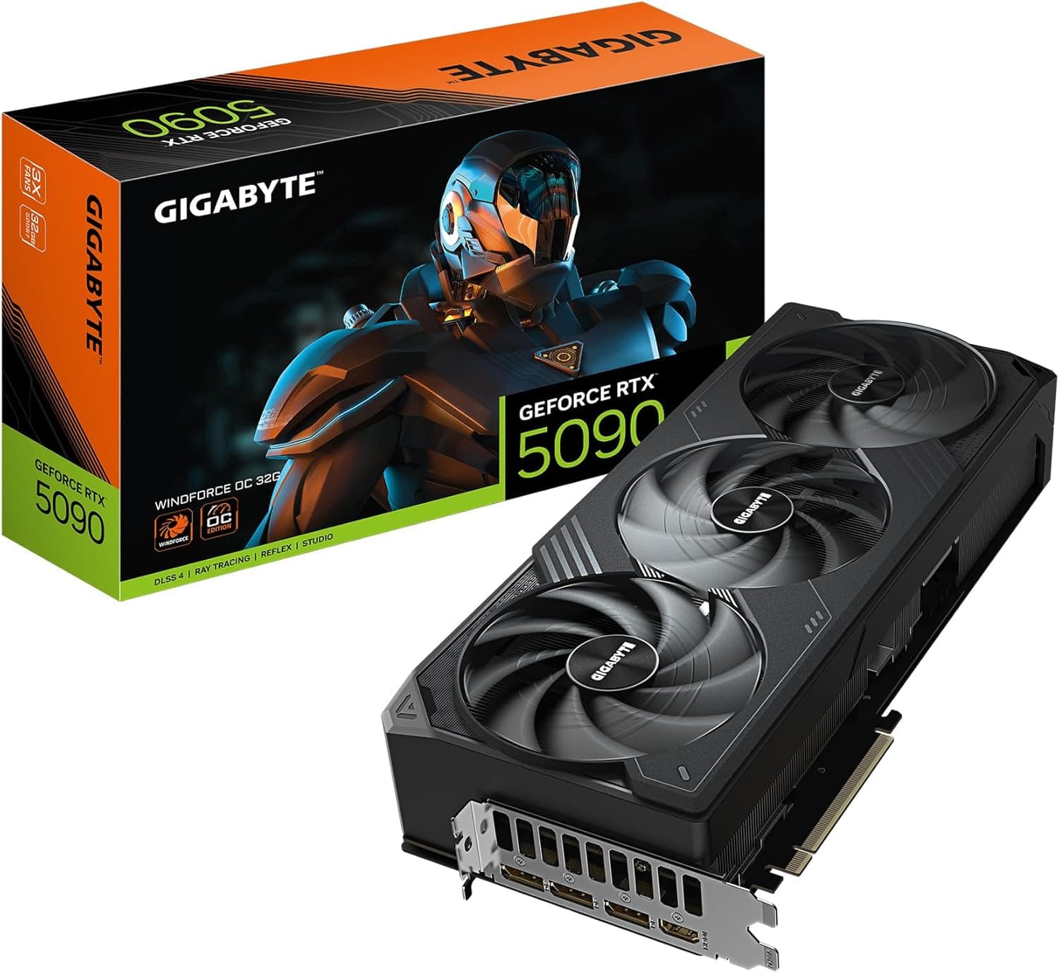 GIGABYTE GeForce RTX 5090 WINDFORCE OC 32G