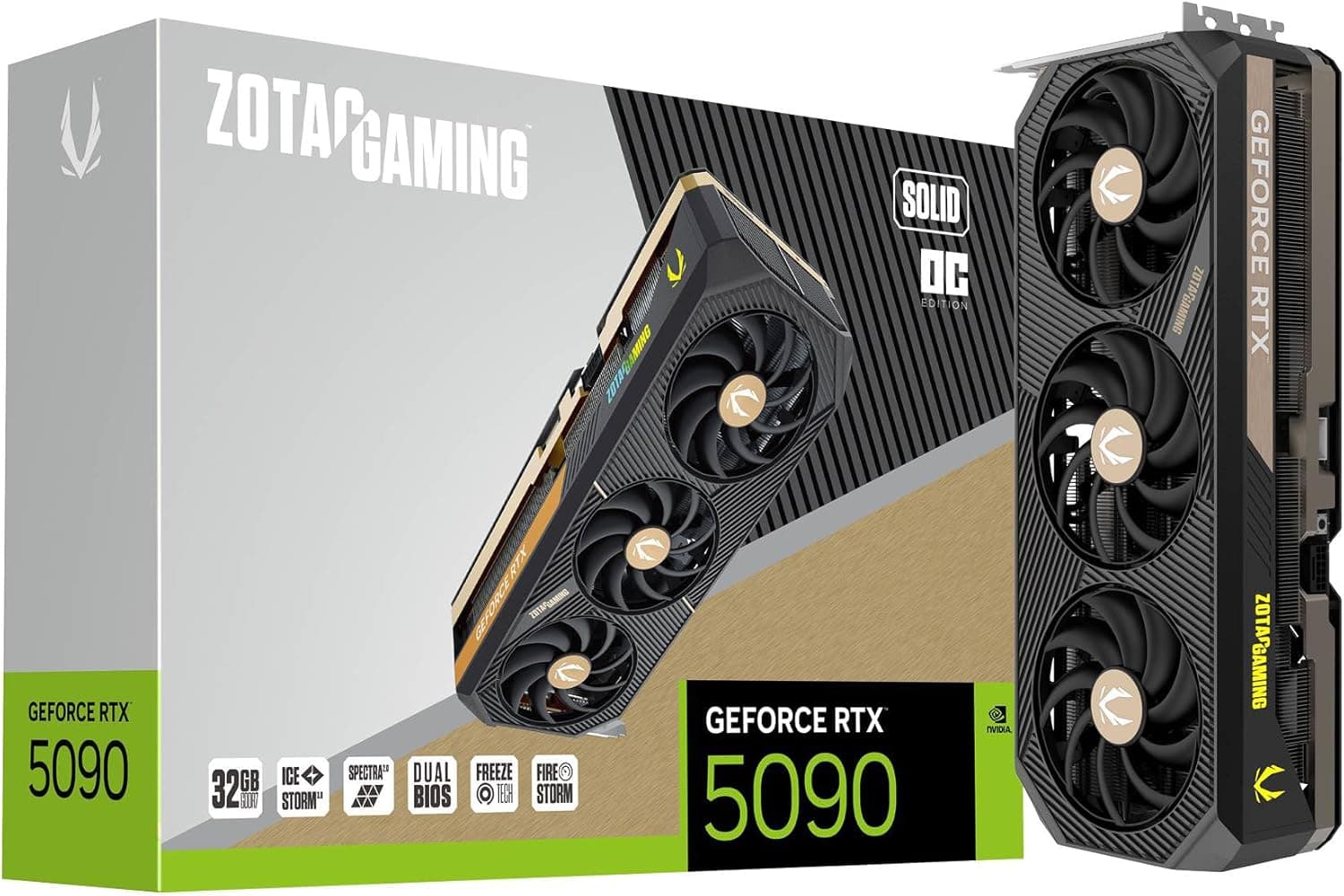 ZOTAC Gaming GeForce RTX 5090 Solid OC  32GB