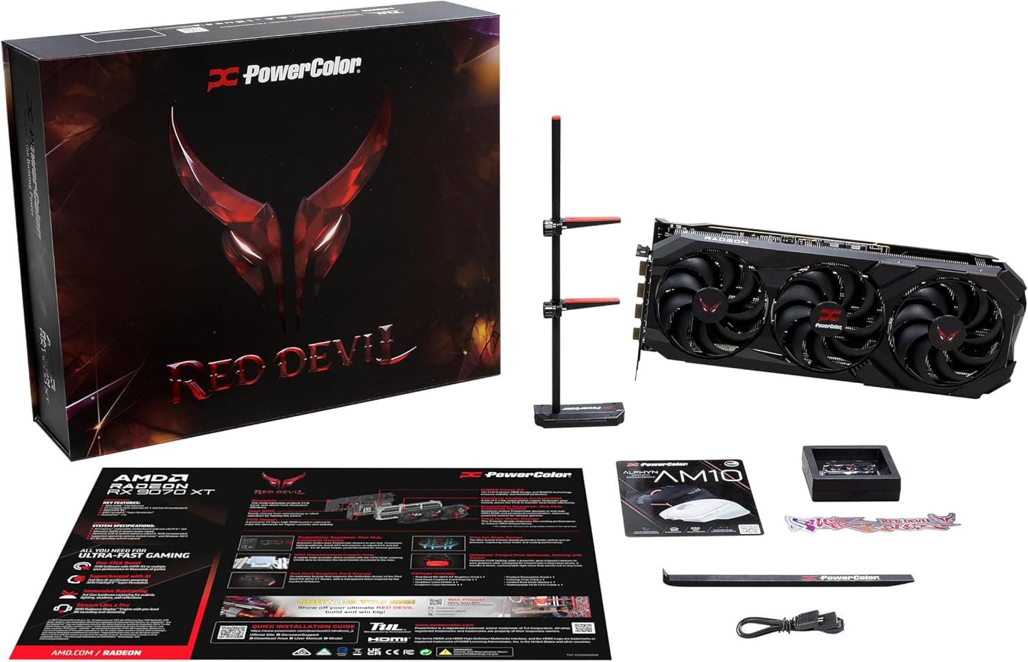PowerColor Red Devil Limited Edition AMD Radeon RX 9070 XT 16GB GDDR6