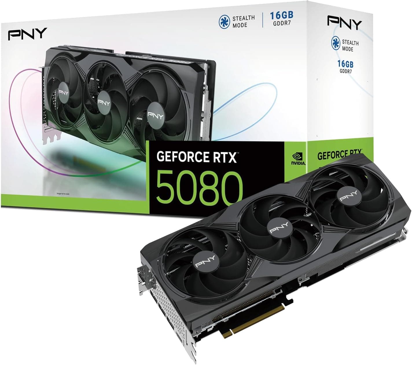 PNY GeForce RTX™ 5080 Triple Fan 16GB