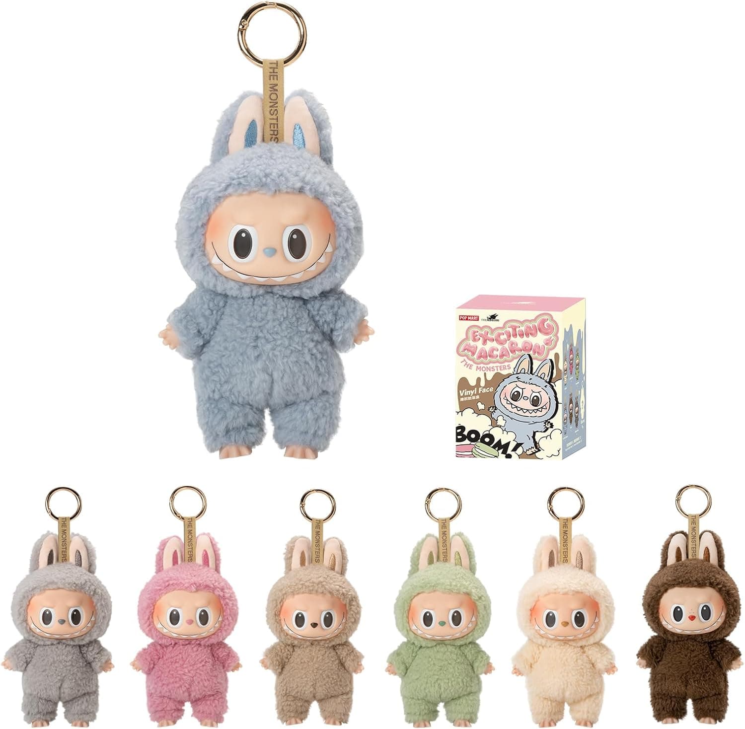 日本正規品、レシートありPopmart THE MONSTERS Macaron Pop Mart x THE MONSTERS: Exciting Macaron Series Plush