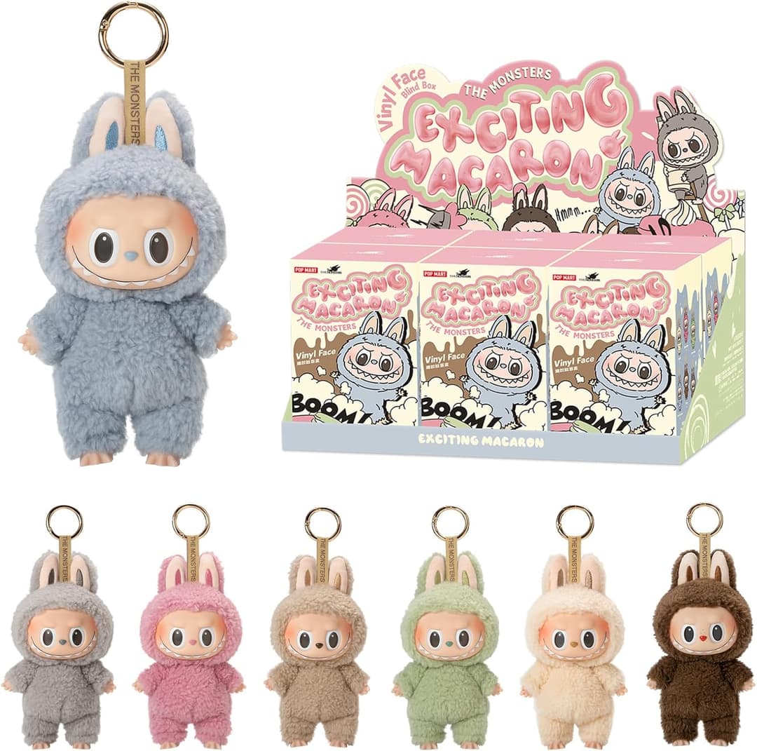 The Monsters - Exciting Macaron Vinyl Face Blind Box - Whole Set