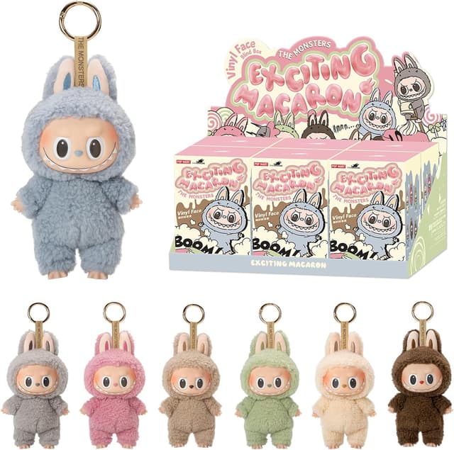 The Monsters - Exciting Macaron Vinyl Face Blind Box - Whole Set
