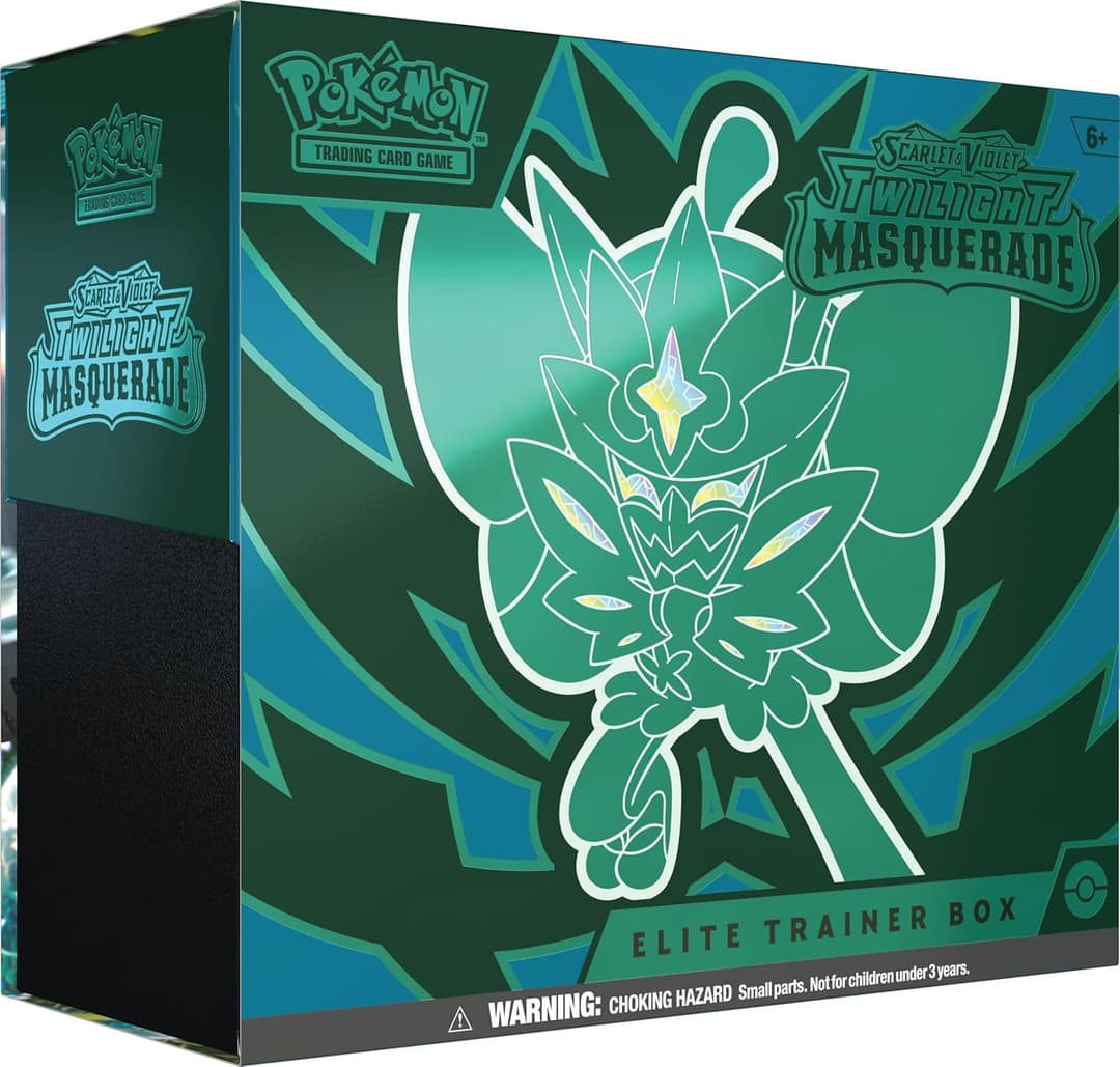  Pokemon TCG: Scarlet & Violet - Twilight Masquerade Elite Trainer Box