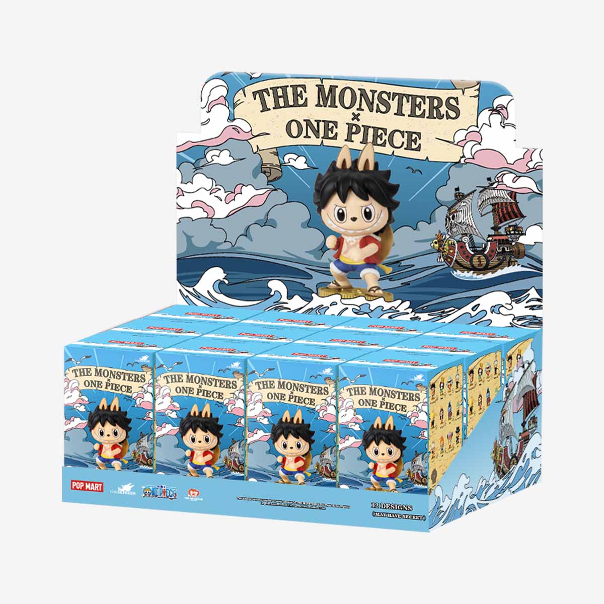 THE MONSTERS × One Piece Series Figures - Whole Set