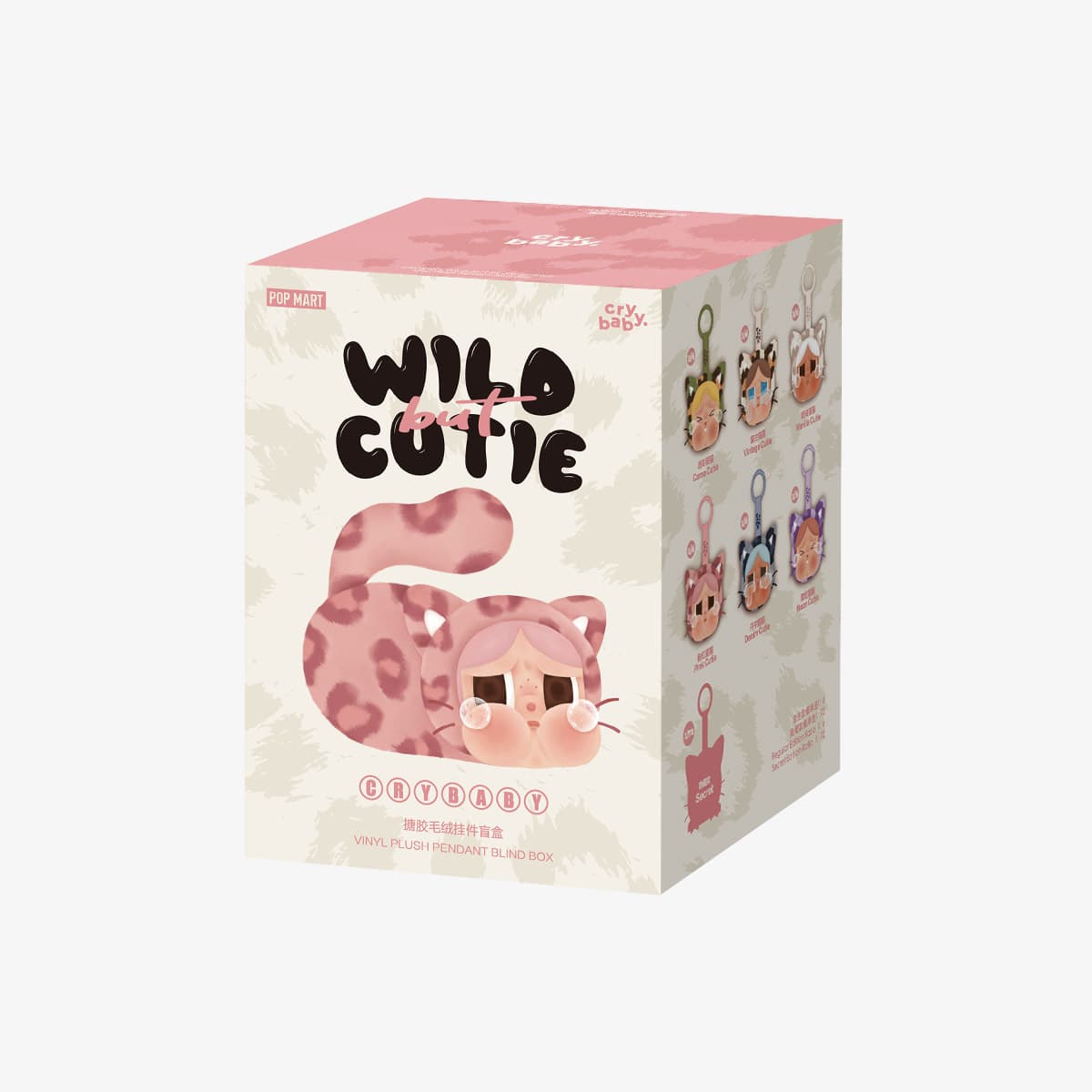 CRYBABY Wild but Cutie Series - Vinyl Plush Pendant Blind Box - Single