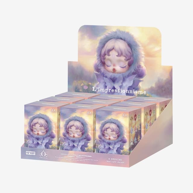 θSKULLPANDA L'impressionnisme Series Plush Doll - Whole Set