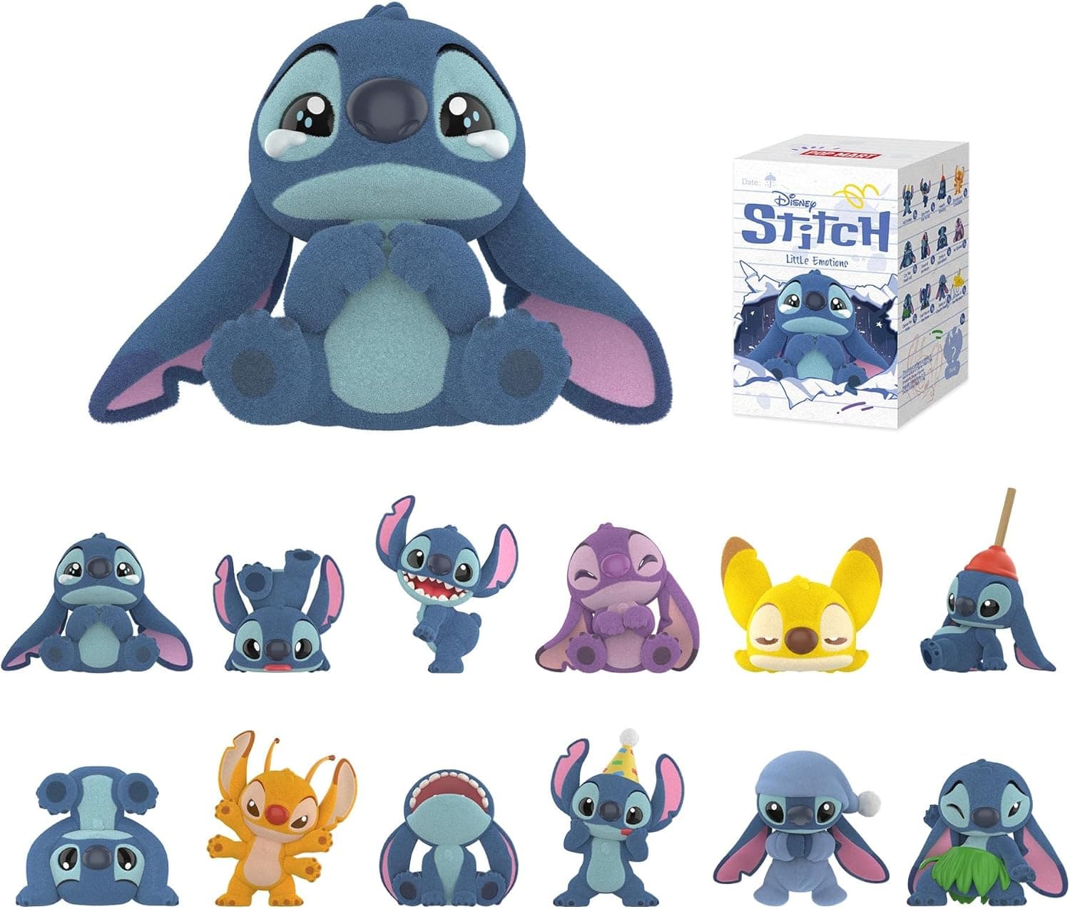 POP MART Disney Stitch Little Emotions Series Figures Blind Box Figure - Single