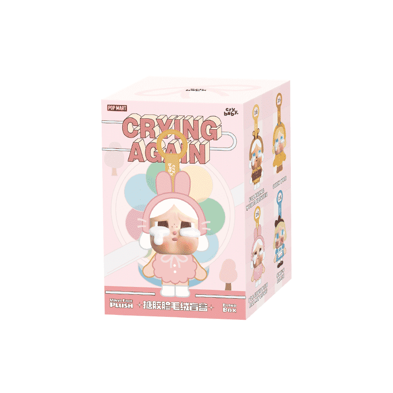 CRYBABY Crying Again Series-Vinyl Face Plush Blind Box - Single