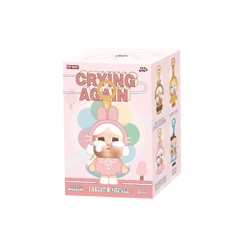 CRYBABY Crying Again Series-Vinyl Face Plush Blind Box - Single