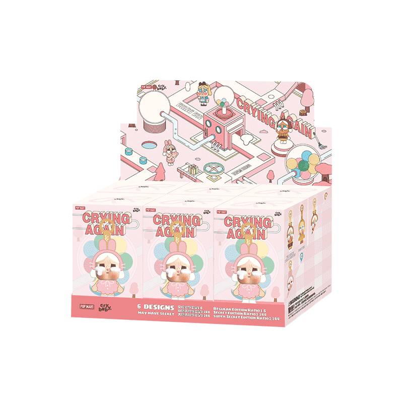 CRYBABY Crying Again Series-Vinyl Face Plush Blind Box - Whole Set