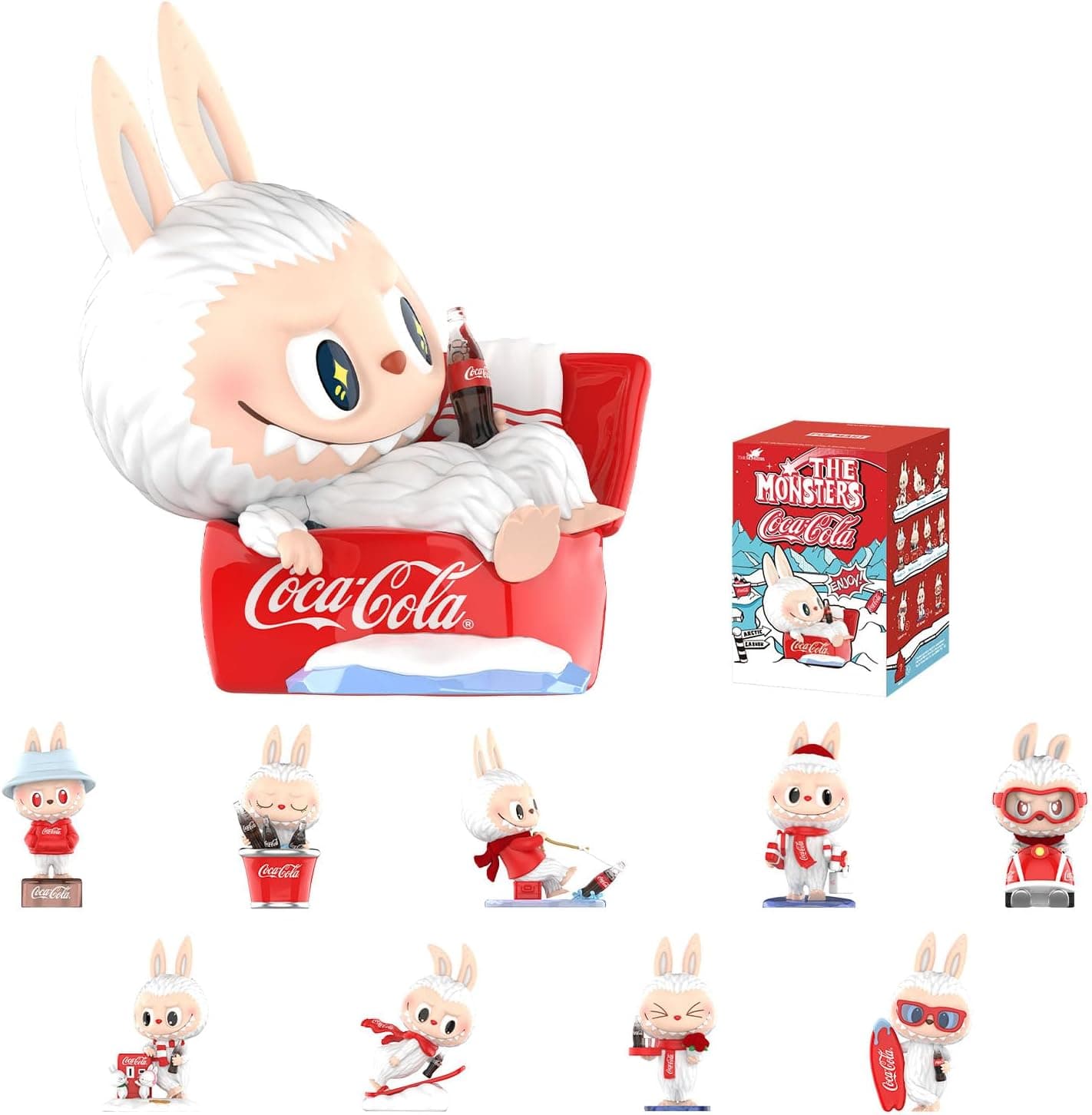 The Monsters Coca-Cola Series, Blind Box Figures - Single Box