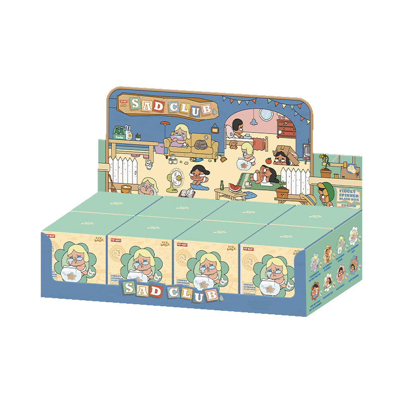 CRYBABY Sad Club Series-Fidget Spinner Blind Boxblind - Whole Set