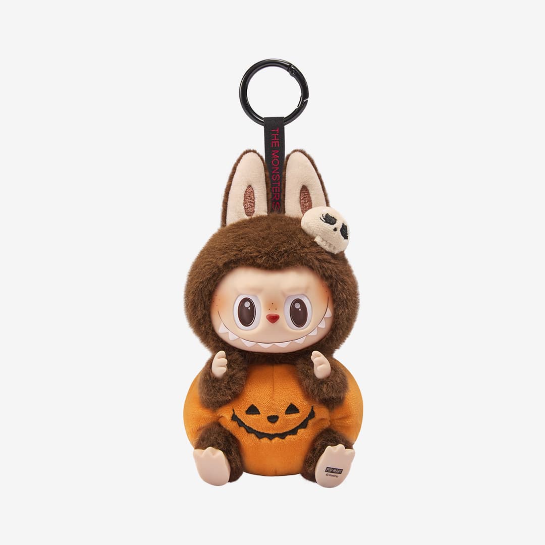Happy Halloween Party Series Sitting Pumpkin Vinyl Plush Pendant
