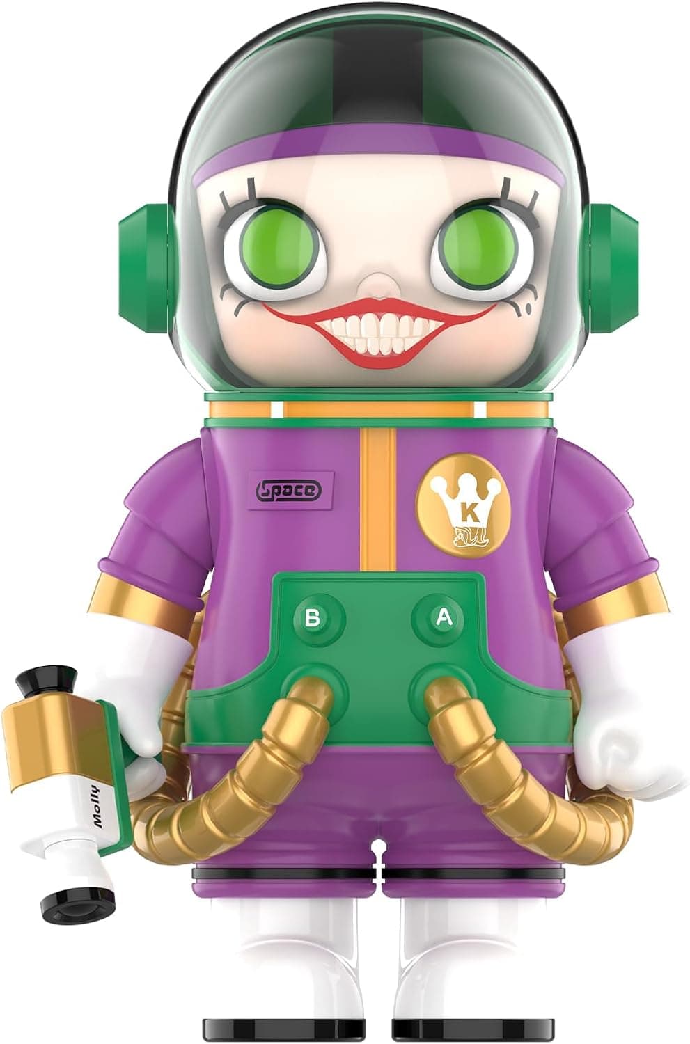 POP MART MEGA Space Molly 400% Joker Collection Figurine, Collectible Art Toy