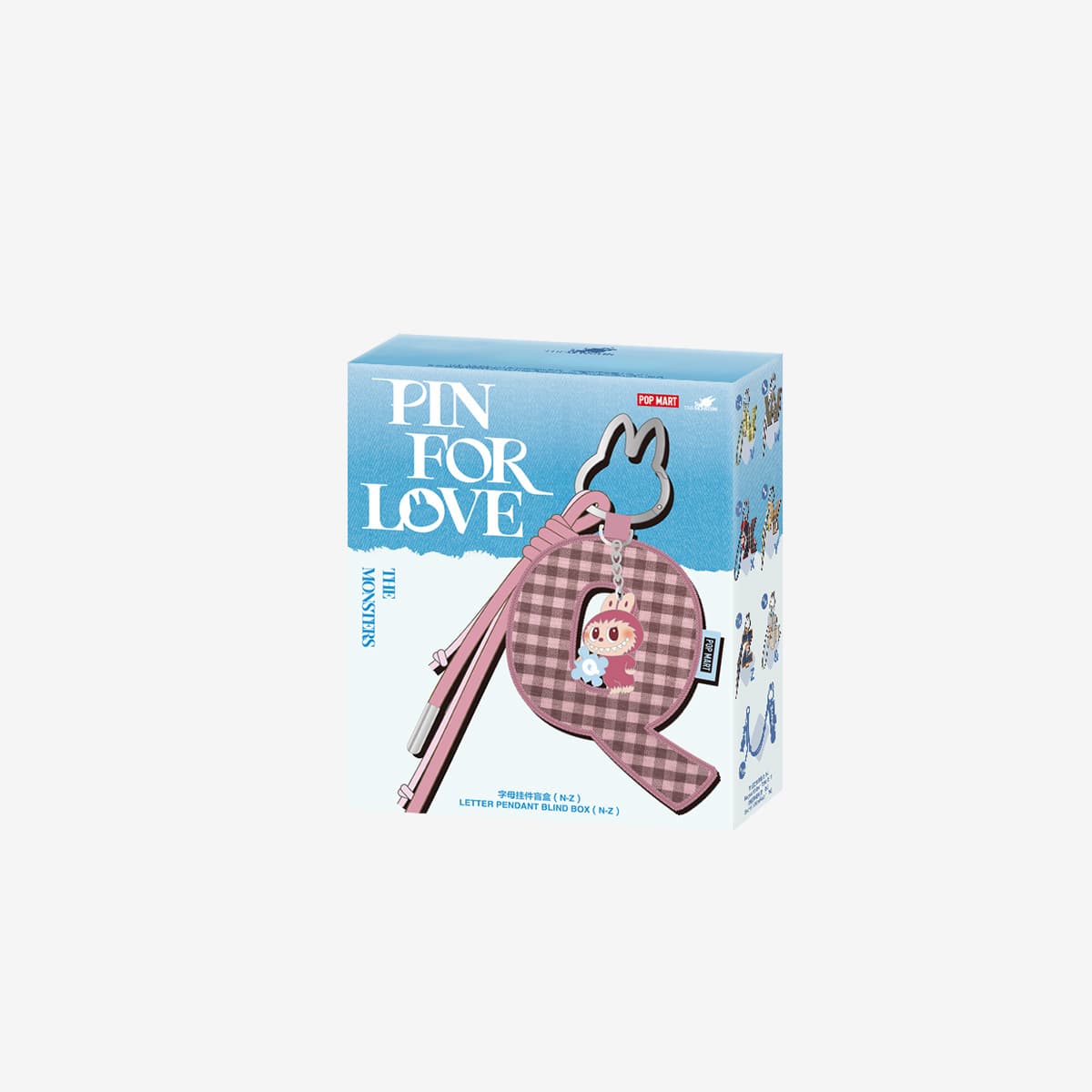 THE MONSTERS Pin for Love Series Letter Pendant Blind Box (N-Z) - Single