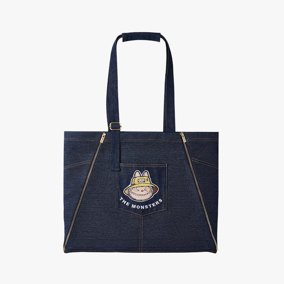 THE MONSTERS FALL IN WILD SERIES Denim Apron Bag