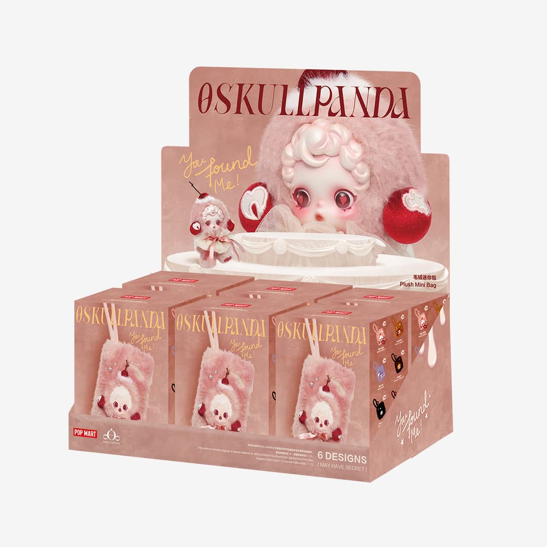 SKULLPANDA You Found Me！Series Plush Mini Bag - Whole Set