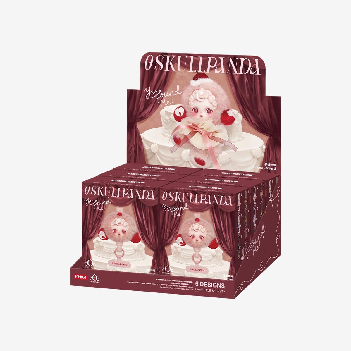 SKULLPANDA You Found Me！Series Phone Lanyard - Whole Set