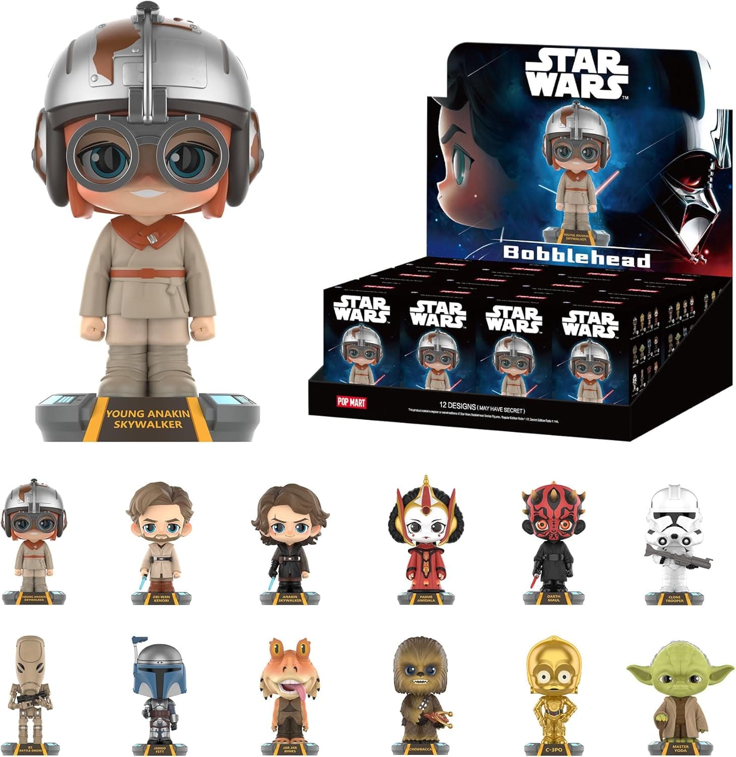 Star Wars Bobblehead Series Blind Box - Whole Set