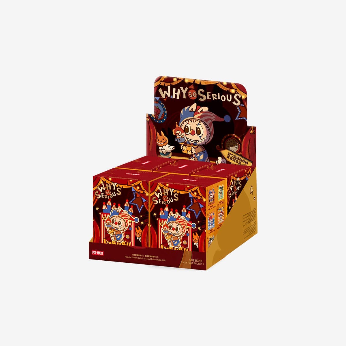 WHY SO SERIOUS Series Magnetic Sealing Clip Storage Box Set - Whole Set