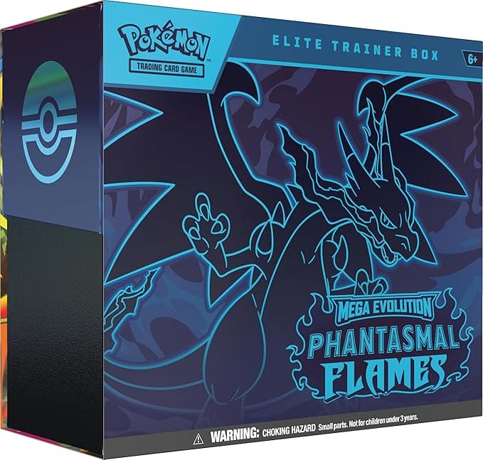 Pokémon TCG: Mega Evolution Phantasmal Flames Elite Trainer Box