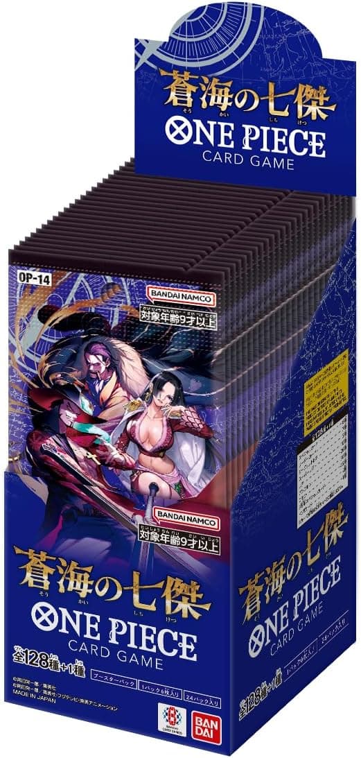 ONE PIECE CARD GAME The Seven Heroes of The Blue Sea Booster Box (OP-14) Japanese