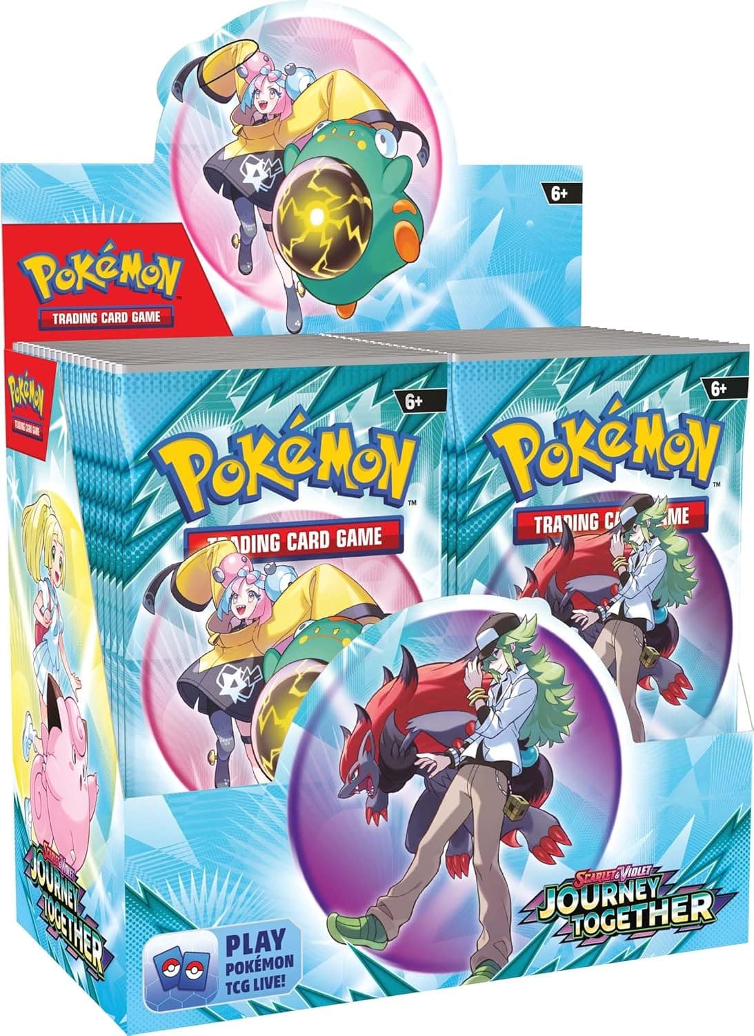 Pokemon TCG Scarlet & Violet Journey Together Enhanced Booster Display Box (36 Packs)