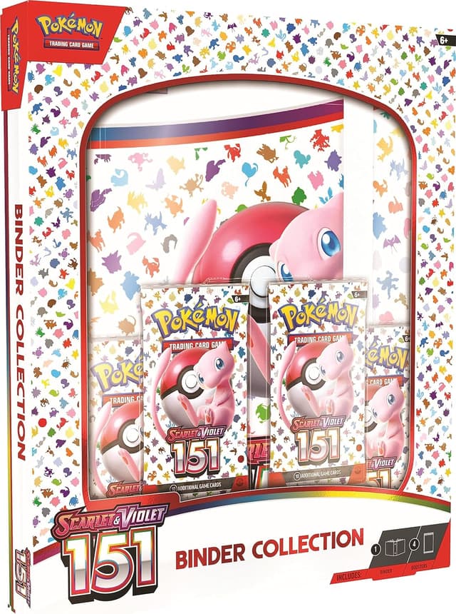 Pokemon TCG Scarlet & Violet 3.5 Pokemon 151 Binder Collection