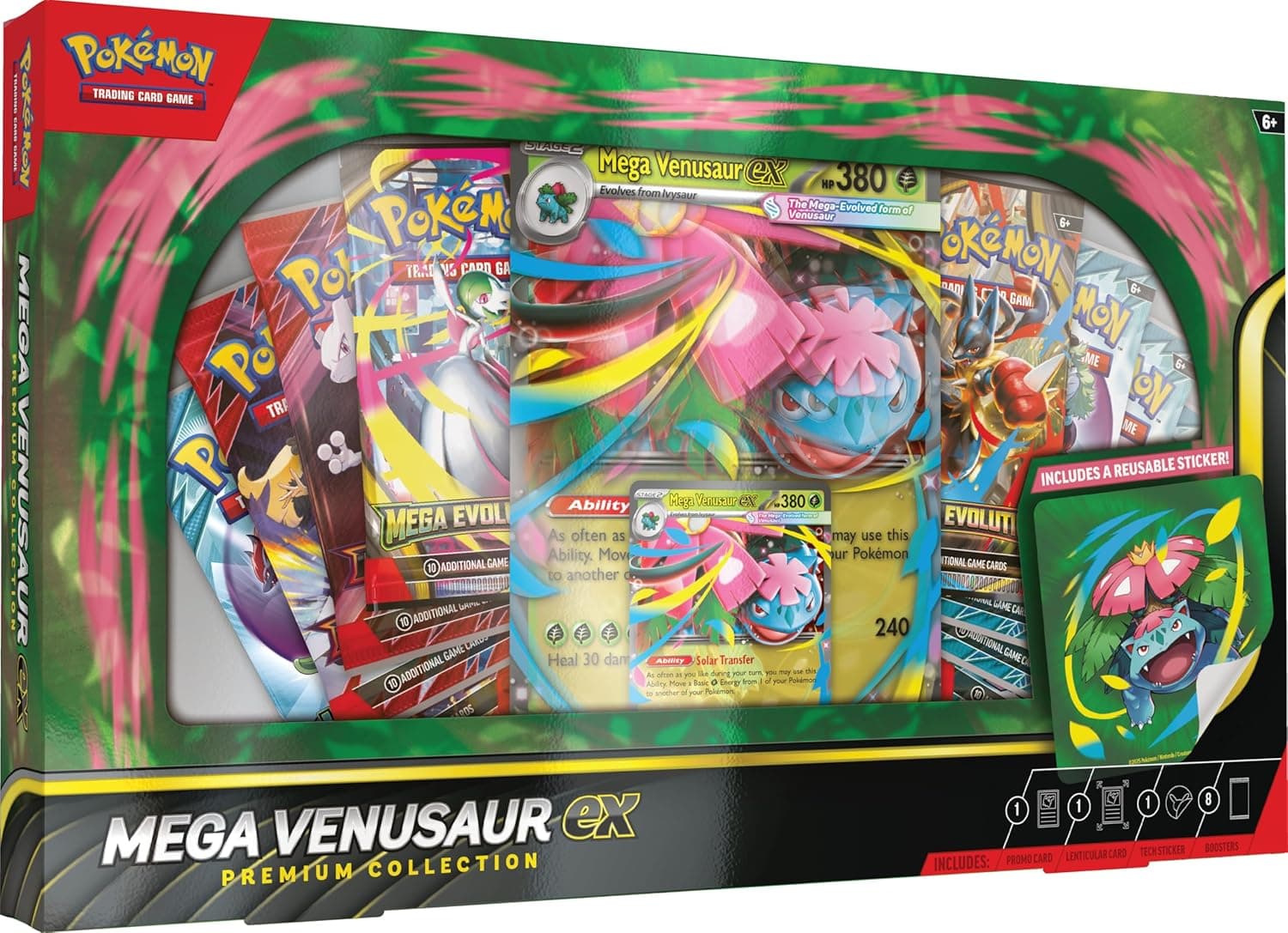 Pokémon TCG Mega Venusaur ex Premium Collection Box
